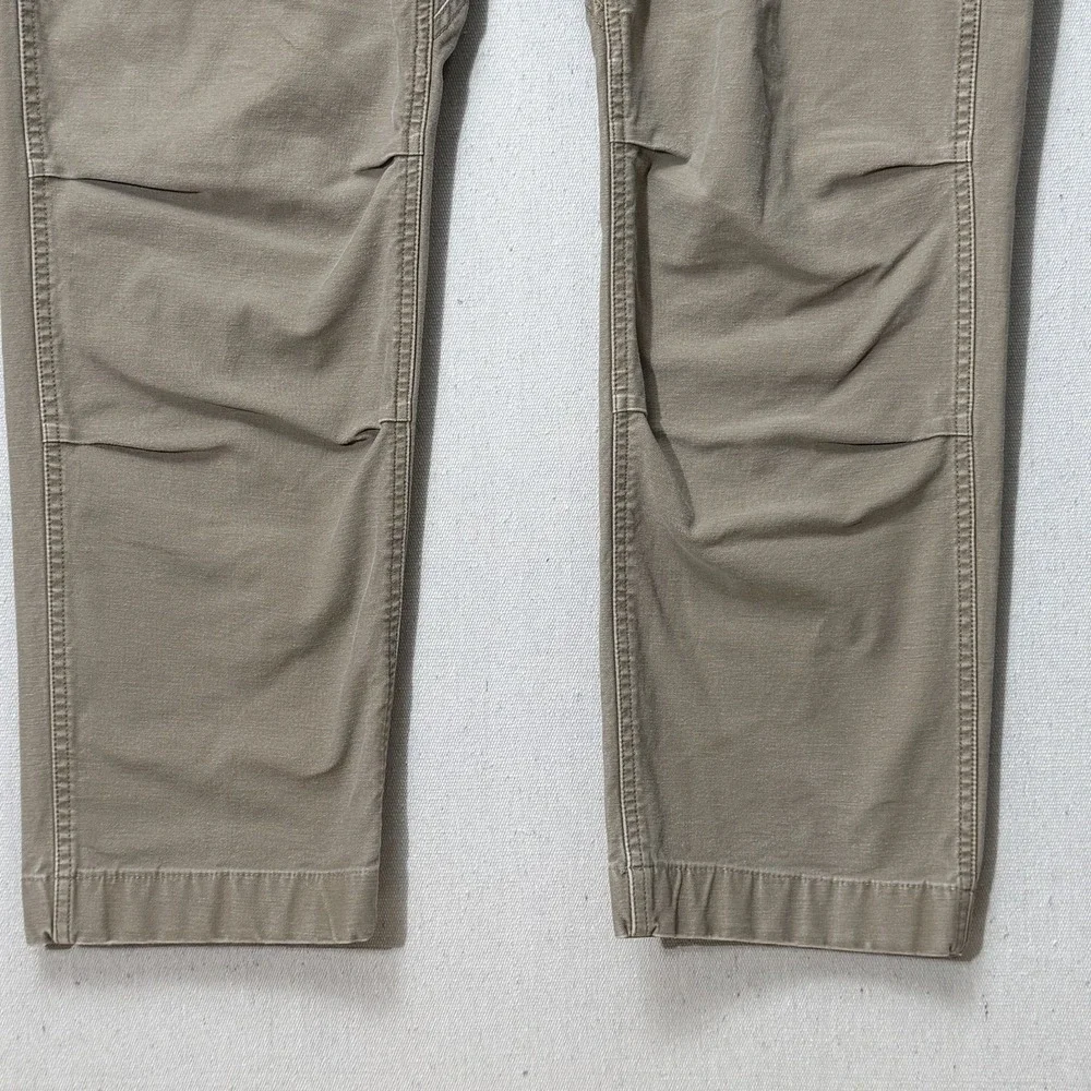 Relwen Flex Military‎ Pant Mens 38 Khaki Tan Utility Chino Stretch Workwear
